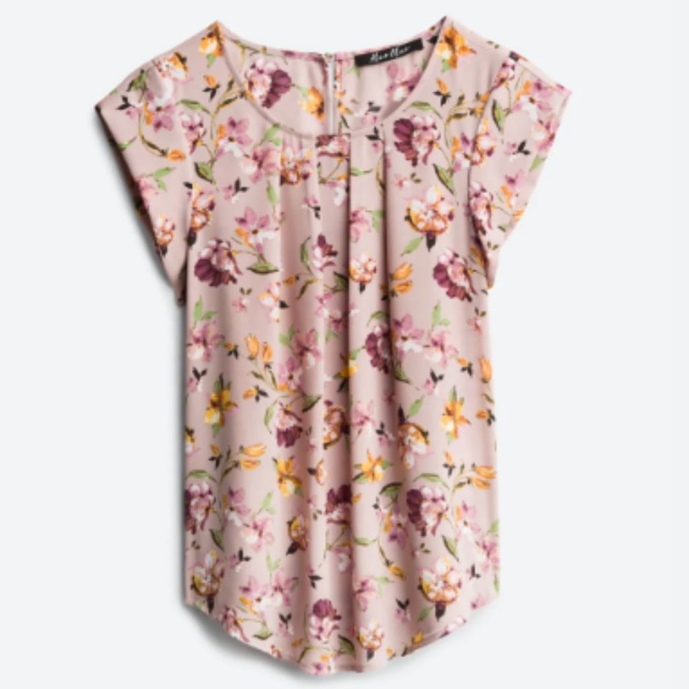 Alice Blue - Ambriz Pleat Front Detail Blouse